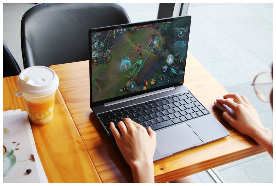 Ноутбук CHUWI 1416512 14 IPS Intel Core i3 10110U 21ГГц 16ГБ 512ГБ SSD Intel UHD Graphics Windows 11 Home серый