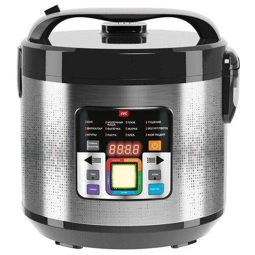 Мультиварка JVC JK-MC508 серебристыйчерный 374100₽