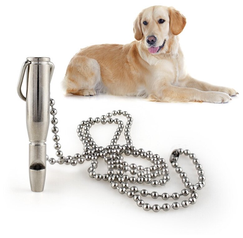 Свисток ультразвуковой для дрессировки собак, Bentfores (серебристый, 33174) - фотография № 2