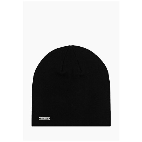 Шапка NORVEG Classic beanie, размер 48-60, черный