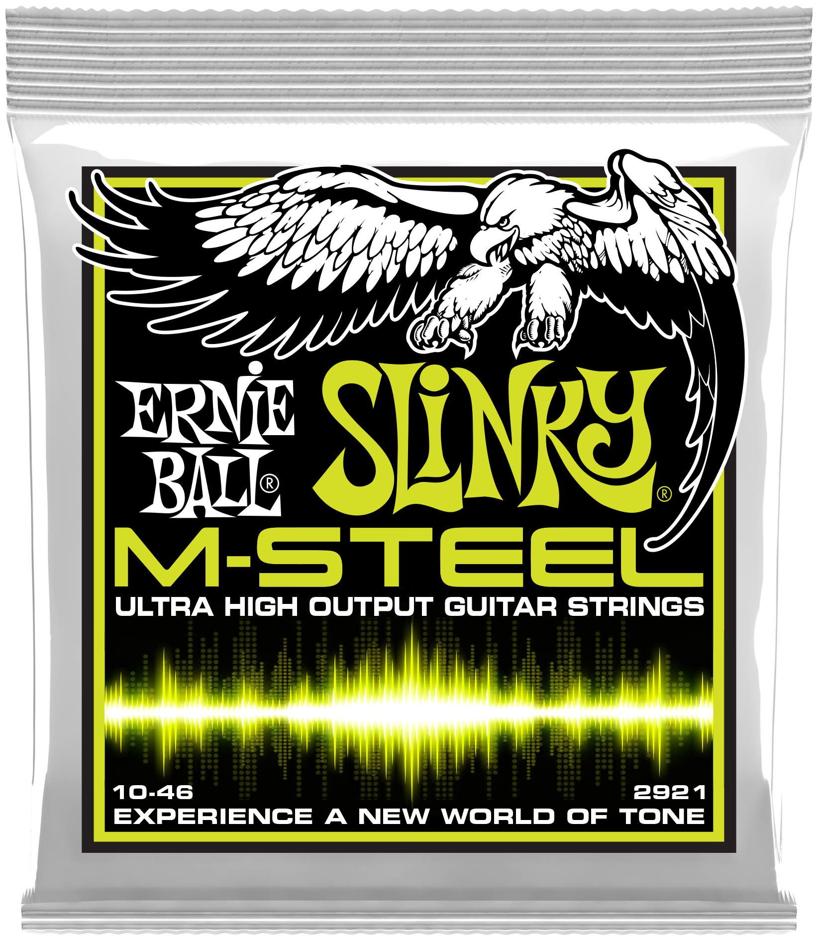 ERNIE BALL 2921 M-Steel Slinky Regular 10-46 Струны для электрогитары