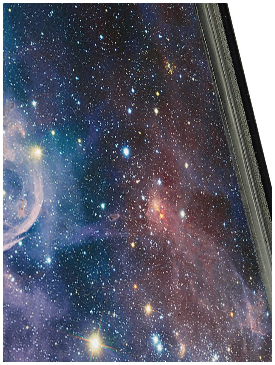 Чехол-книжка Космос на Xiaomi Mi 9 / Сяоми Ми 9 черный
