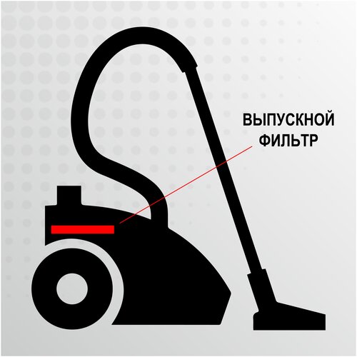 Topperr HEPA-фильтр FHR 4, фильтр, синий, 1 шт.