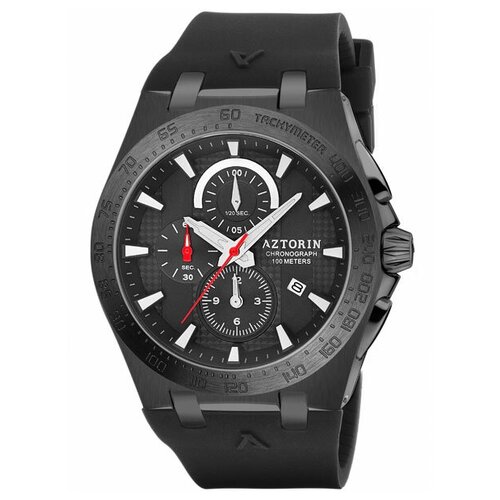 Наручные часы Aztorin Спорт, черный наручные часы aztorin спорт casual a081 g371 серебряный