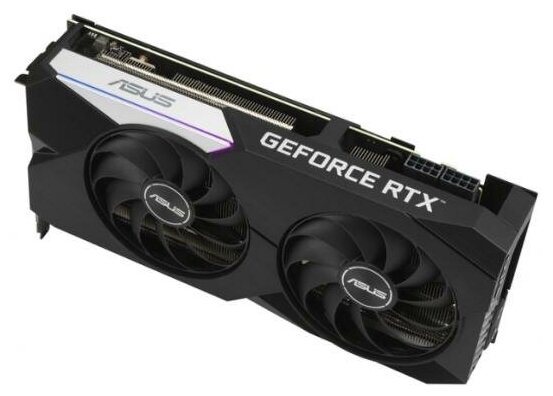 Видеокарта ASUS NVIDIA GeForce RTX 3070 Dual OC 8Gb DDR6 256bit DUAL-RTX3070-O8G-V2 LHR