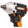 Гайковерт аккумуляторный WORX WX272, 20В, бесщеточный, 2Ач x2, кейс - изображение