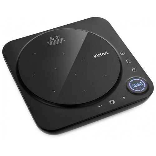 Плита Индукционная KITFORT кт-138 черный стеклокерамика настольная 495700₽