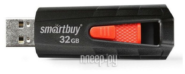 Smartbuy IRON 16Gb (черно-красный) - фото №14