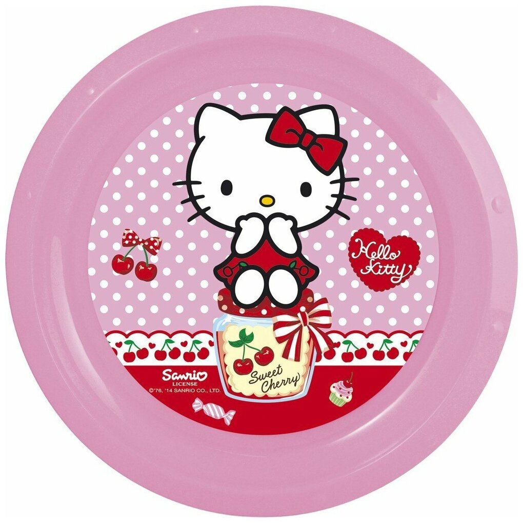 Тарелка Stor пластиковая. Hello Kitty (54512)