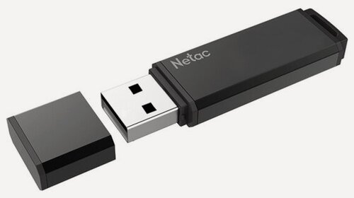 Изображение товара USB флешка Netac U351 64Gb black USB 3.0 (NT03U351N-064G-30BK)