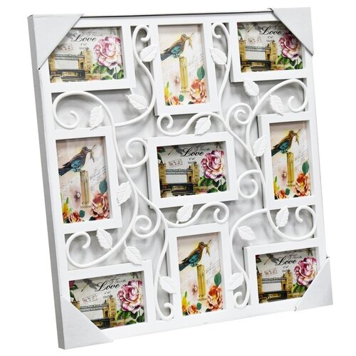 Фоторамка - коллаж / 9 фотографий 10х15 см / Универсальная композиция / Kubanstar