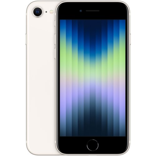 Смартфон Apple iPhone SE 2022 128 ГБ, nano SIM+eSIM, Starlight