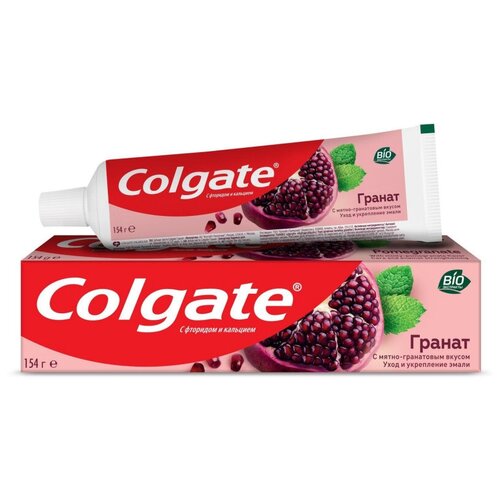 Зубная паста Colgate гранат укрепляющая с мятно-гранатовым вкусом 100мл , 1 шт.