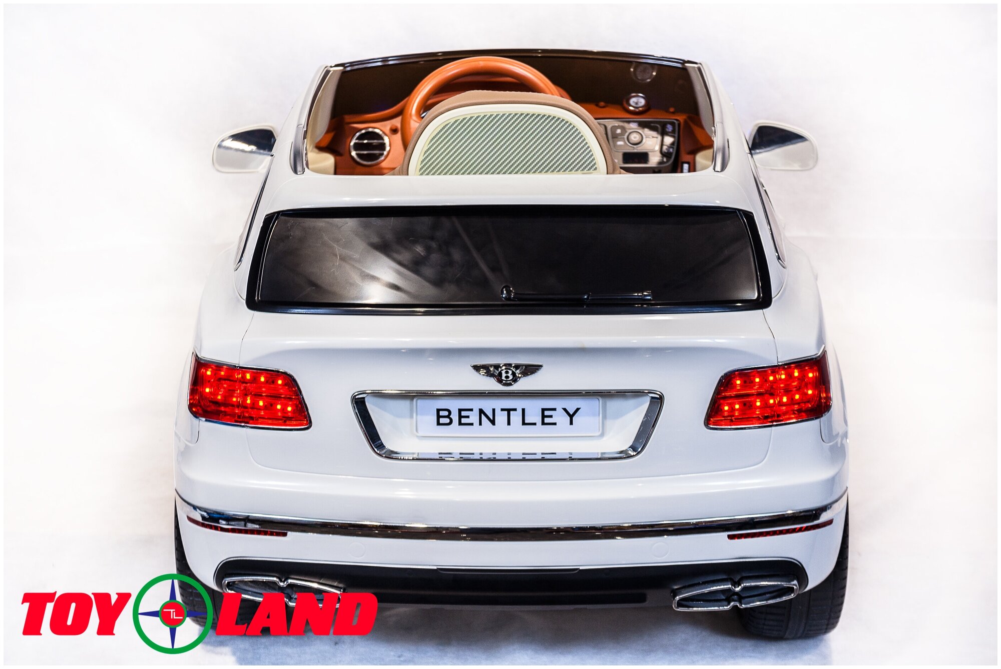 Электромобиль Toyland Bentley Bentayga, цвет: белый - фото №10
