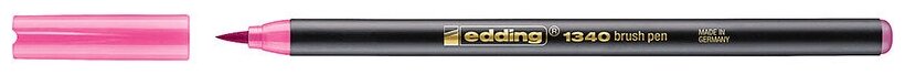 Edding Фломастер кисточка  1340  розовый