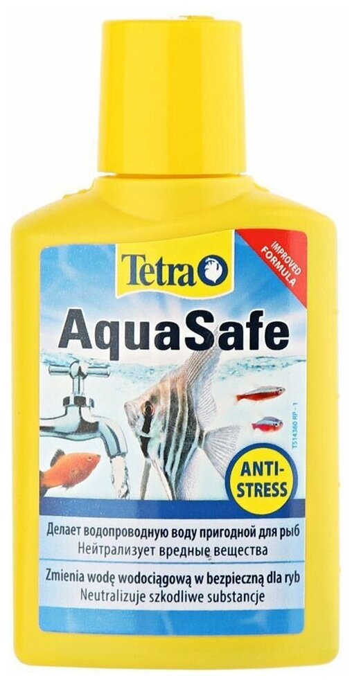 Кондиционер для подготовки воды аквариума Tetra AquaSafe 50 мл