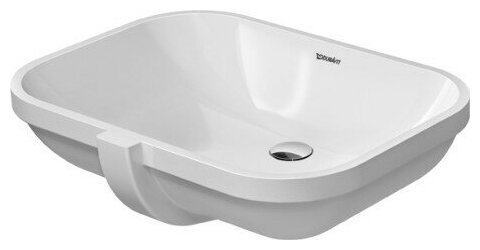 Раковина встраиваемая Duravit D-Code 0338560000 59х45 см, цвет белый