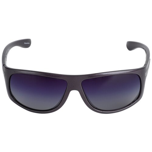 фото Солнцезащитные очки leonardo, узкие, оправа: пластик, с защитой от уф, поляризационные, для мужчин, серый