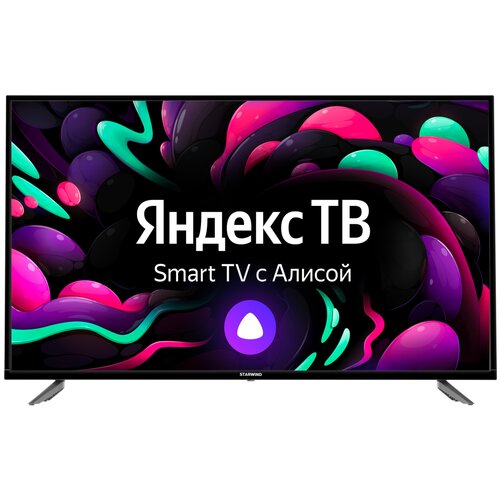 Телевизор LED Starwind 43 SW-LED43UB400 Smart ЯндексТВ черныйUltra HDDVB-T60HzDVB-T2DVB-CDVB 2250000₽