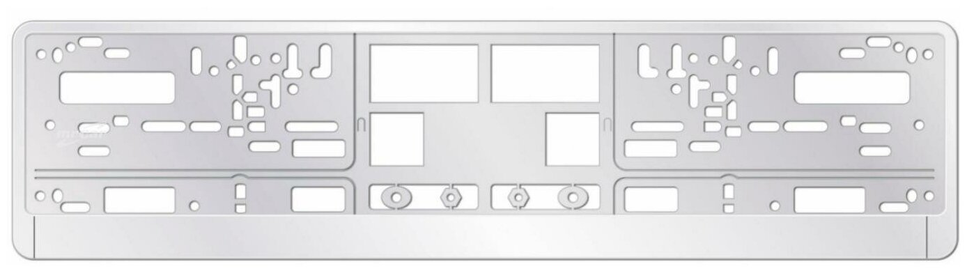 AVS A78563S A78563S_рамка под номерной знак! белая\
