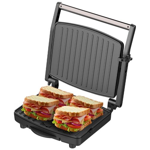 Гриль Pioneer с антипригарными панелями 2 рабочих положения гриль и мини-печь регулировка температуры антипригарная система 5G 2200 Вт 455000₽