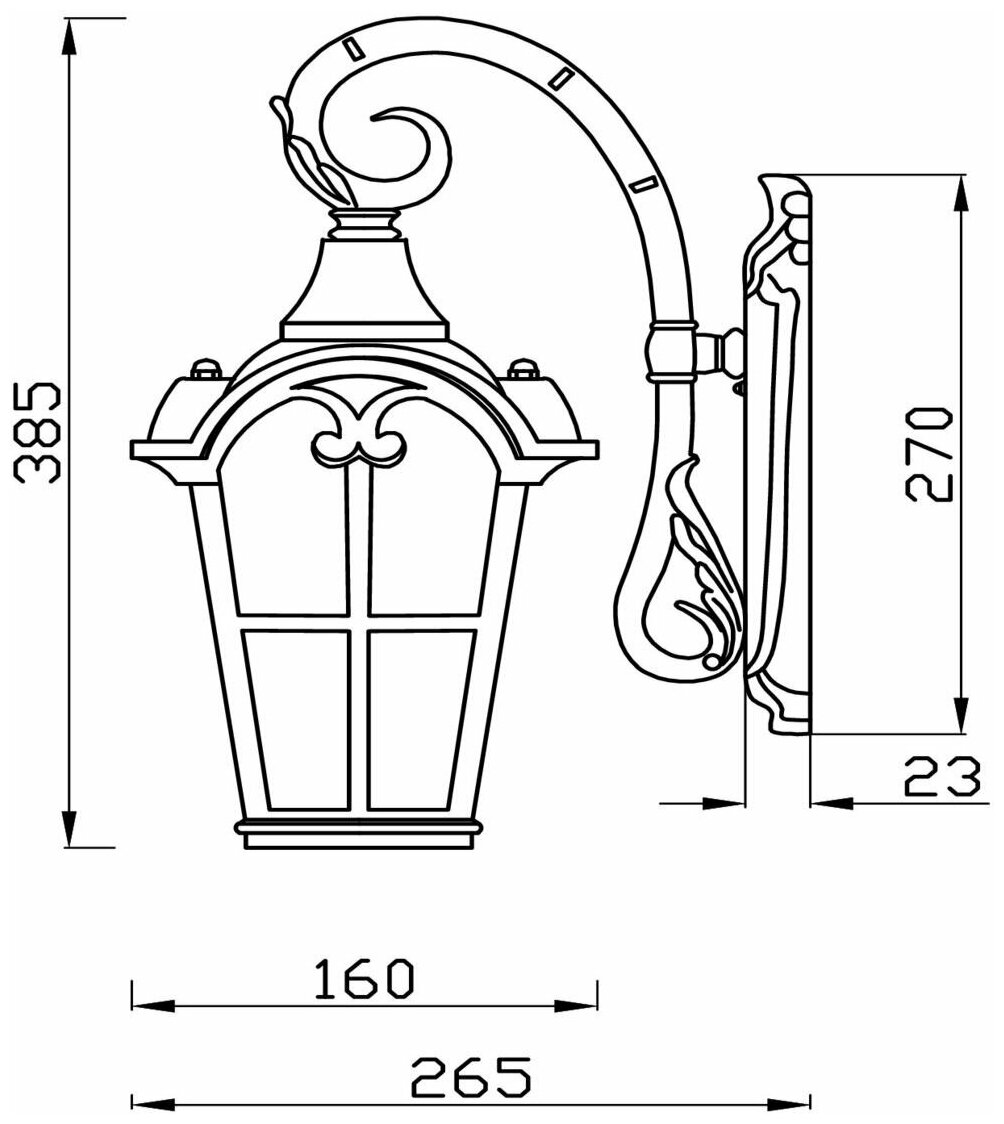 Бра Maytoni Albion O413WL-01BZ - фото №6