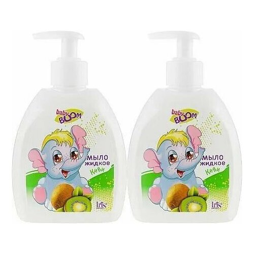 Iris cosmetic Жидкое мыло, Baby Boom, киви, 300 мл, 2 уп