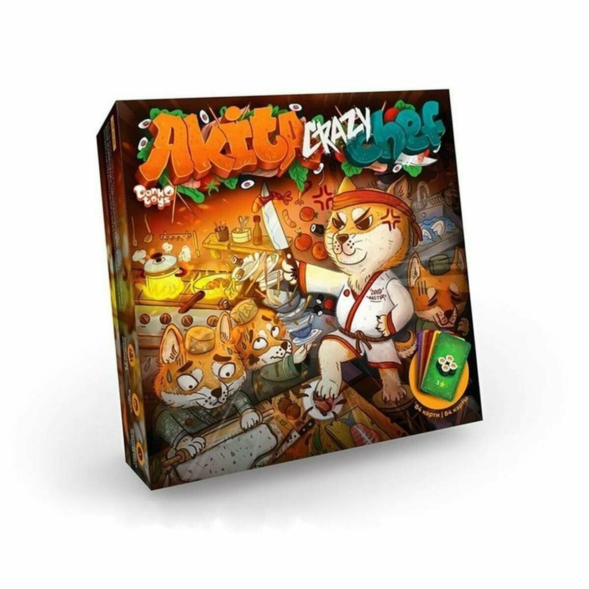 Настольная игра Danko Toys Akita Crazy Chef G-ACC-01-01 - фото №4