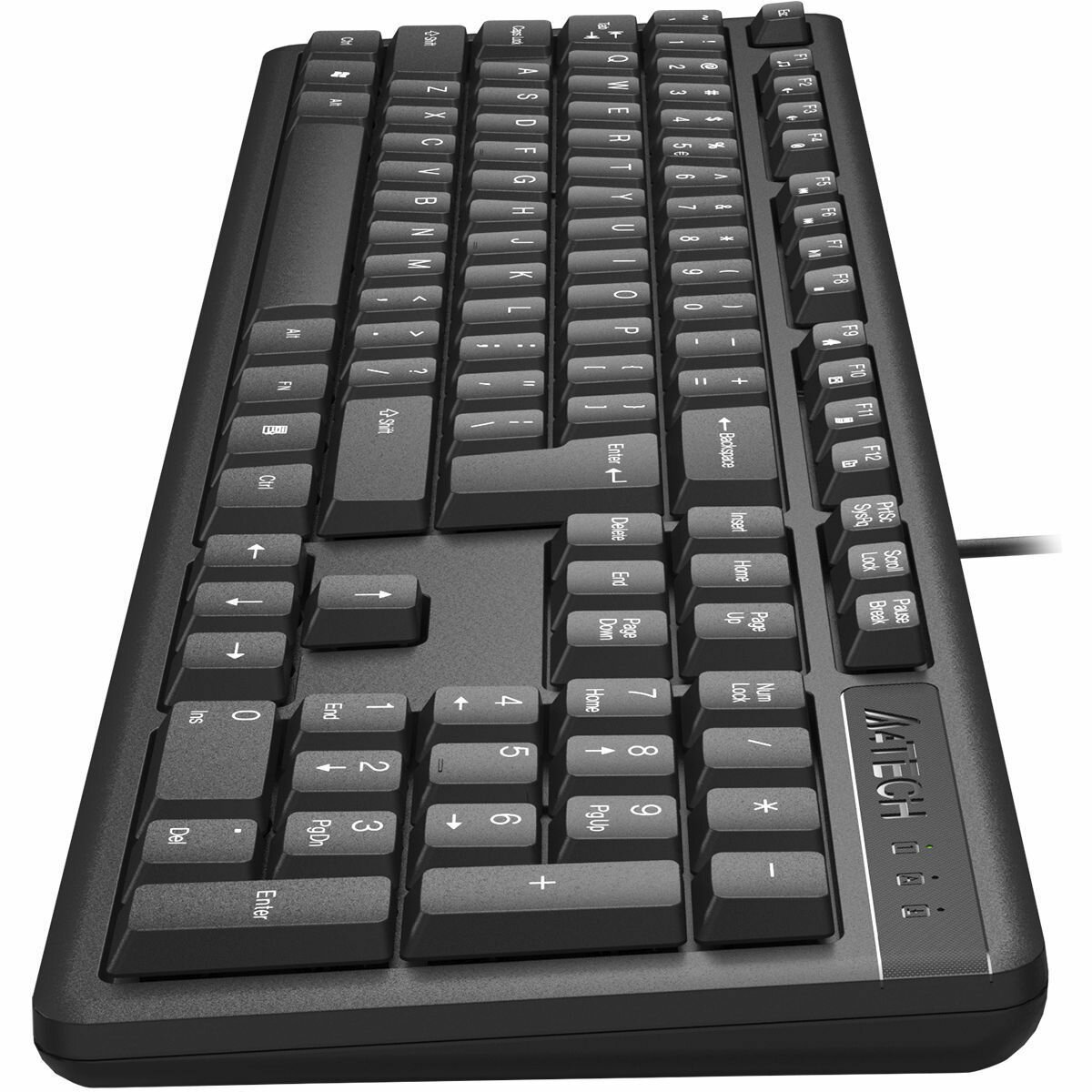 Клавиатура A4Tech KKS-3 черный USB — фото 1
