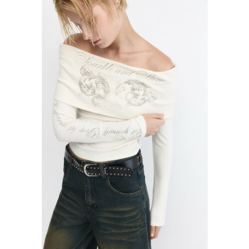 фото Топ befree young, размер l/xl/170, белый