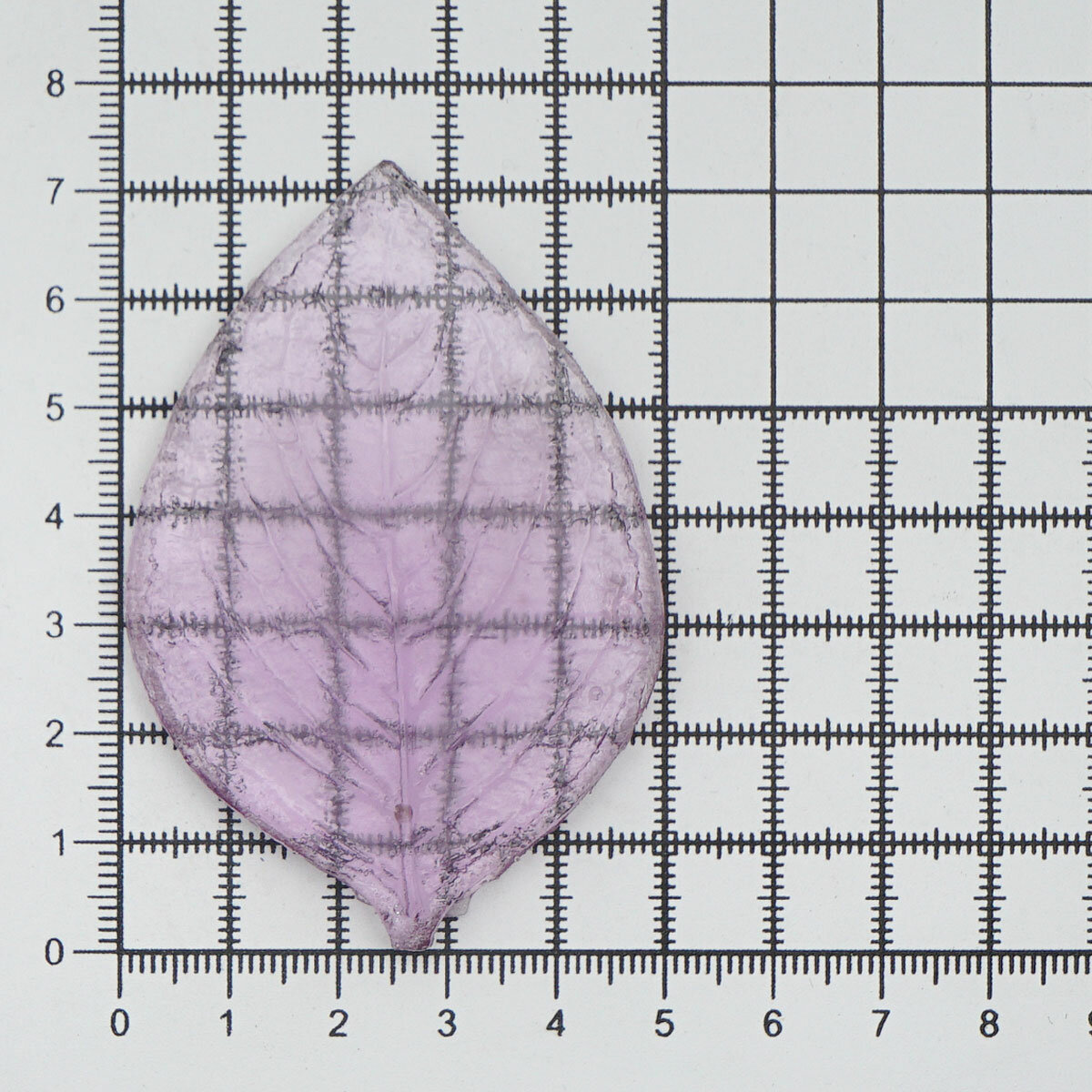 Молд 'Лист розы' для создания цветов, 8*5 см, пластик, Айрис — фото 1