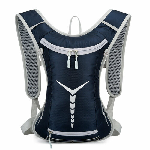 Сумка для велосипеда, темно-синяя, 20-35 л