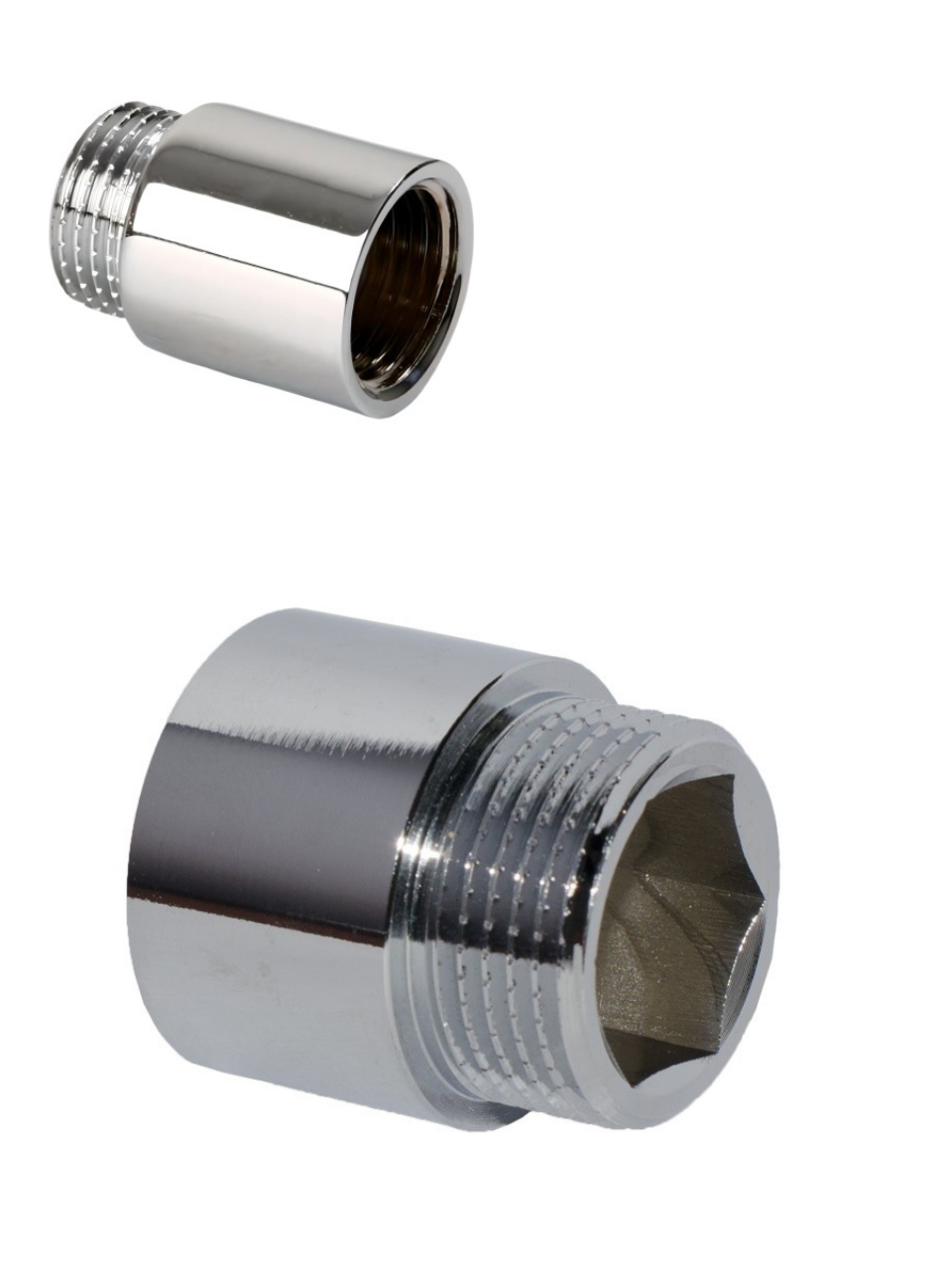 Удлинитель резьбовой 3/4 дюйма - 25 см, внутренняя/наружная резьба, 1 шт. — фото 1