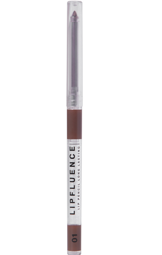 Карандаш Influence Beauty для губ автоматический Lipfluence, тон 01 коричневый, 0,28г