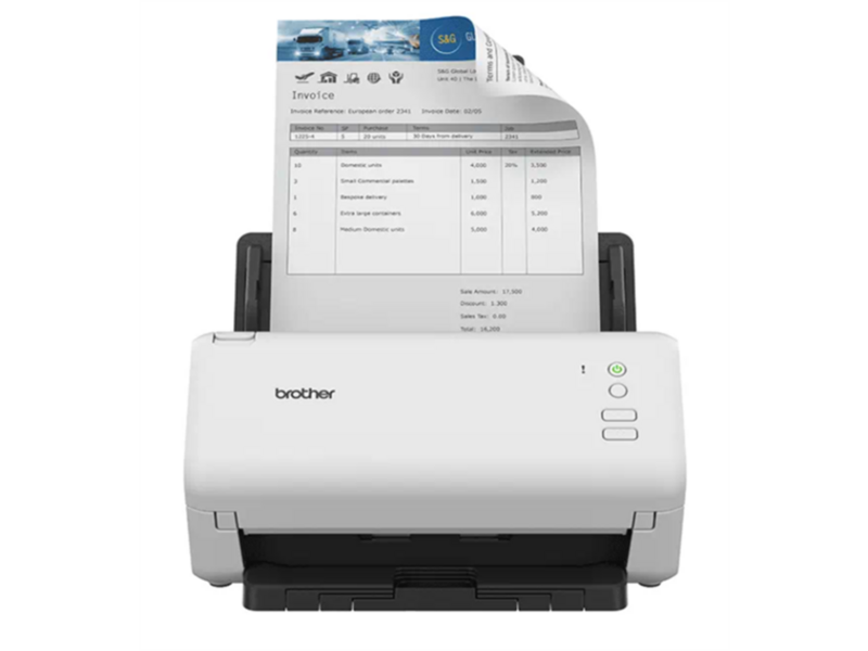 Сканер документ-сканер ADS-4100, A4, 35 стр/мин, цветной, 1200 dpi, Duplex, ADF60, USB 3.0, USB Host, Ex. ADS-2200