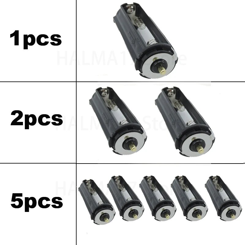 Коробка для хранения 3 батарей типа ААА 1,5 В для фонарика, 2pcs