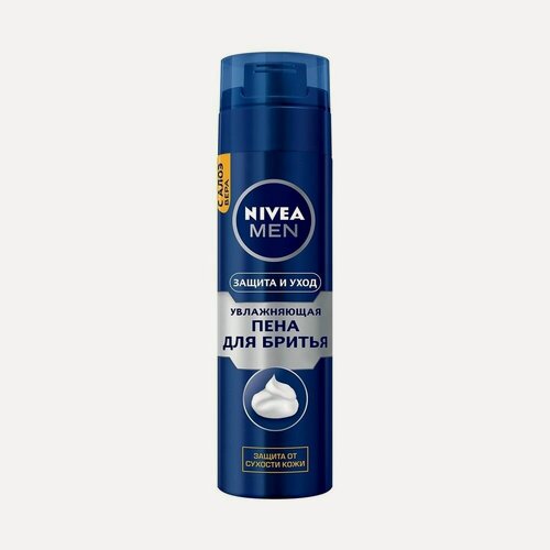 Изображение товара Пена для бритья NIVEA Men " Защита и Уход " увлажняющая 200мл