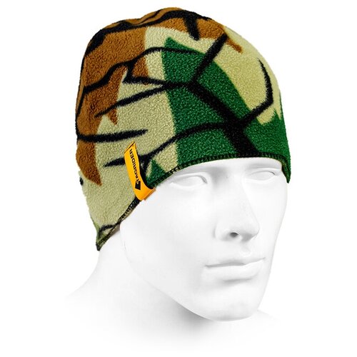 шапка маска tagrider expedition 3015 2 отверстия вязаная облегченная черная Шапка TAGRIDER, размер One size, зеленый