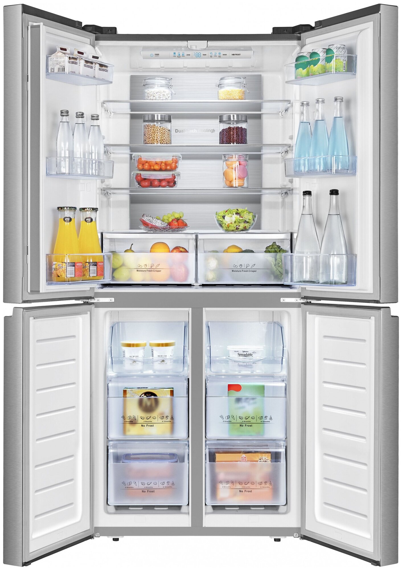 Холодильник Side by Side Hisense RQ563N4GW1 - фотография № 12