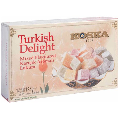 Рахат-лукум ассорти вкусов (Turkish Delight) Koska | Коска 125г