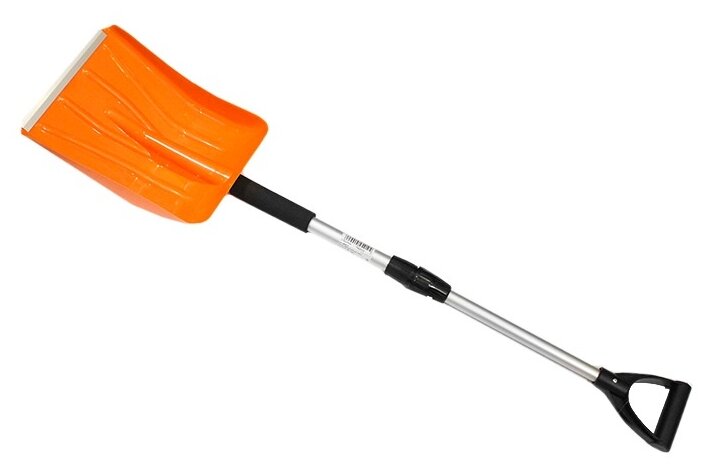 Лопата для снега Автостоп AB-2314 телескопическая, с мягкой ручкой, 96-112см