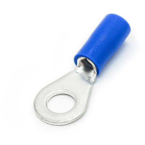 Наконечник по DIN46237 кольцевой изолированный из лист. меди 1,5-2,5мм2 под винт М8, изол. ПВХ (сини