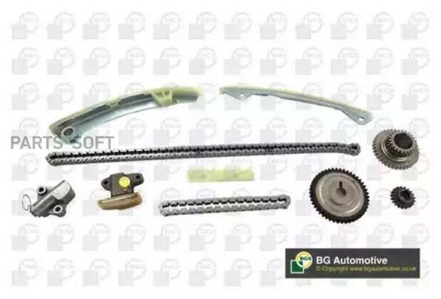 К-Кт Цепи Грм Со Звезд. Nissan Qashqai / Qashqai +2 I (J10 Nj10 Jj10e) [Mr20de] 2010-2014 Bga арт. TC6310FK