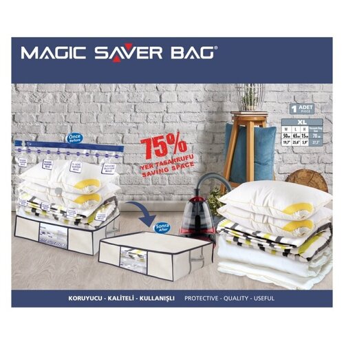Набор кофр с вакуумным пакетом Magic Saver Bag ХLarge