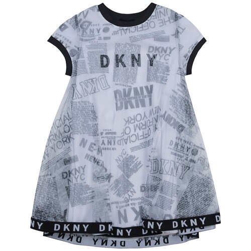 платье dkny размер m 170 92a черный Платье DKNY, размер 176, белый