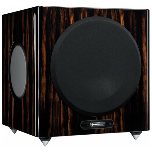 Monitor Audio Gold 5G W12 Piano Ebony monitor audio gold series 5g 200 dark walnut