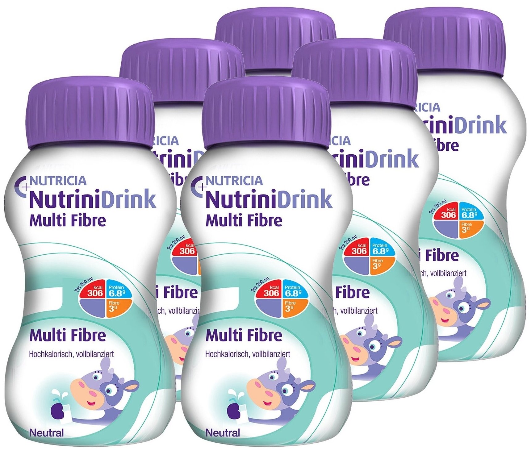 NutriniDrink (Nutricia) Multi Fibre готовое к употреблению 200 мл