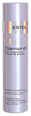 ESTEL Шампунь-блеск Otium Diamond для Гладкости и Блеска Волос, 250 мл