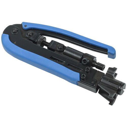 Инструмент для заделки кабеля ITK TM2-G10F синий/черный инструмент для заделки кабеля ремоколор 19 3 200 синий черный