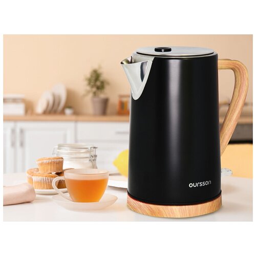 Электрический чайник Oursson EK1754MDBL Черный 359000₽
